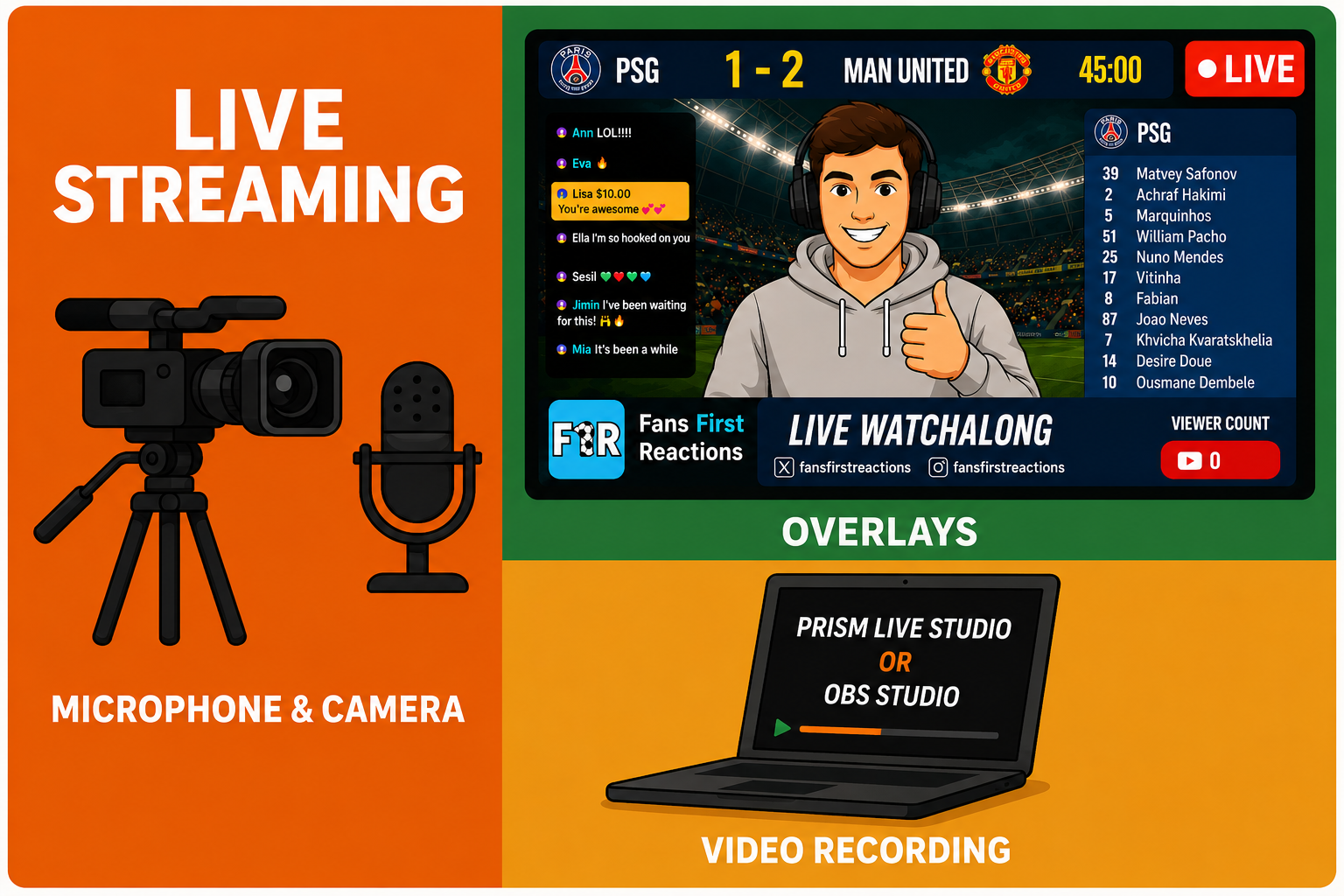 Football creator guide setup